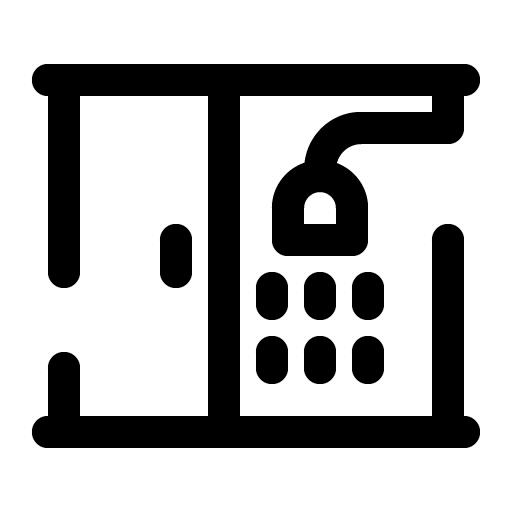 Icono de baño completo