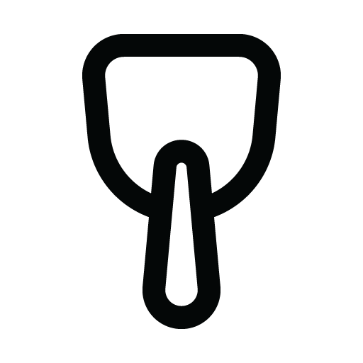 Icono de punzón o cincel